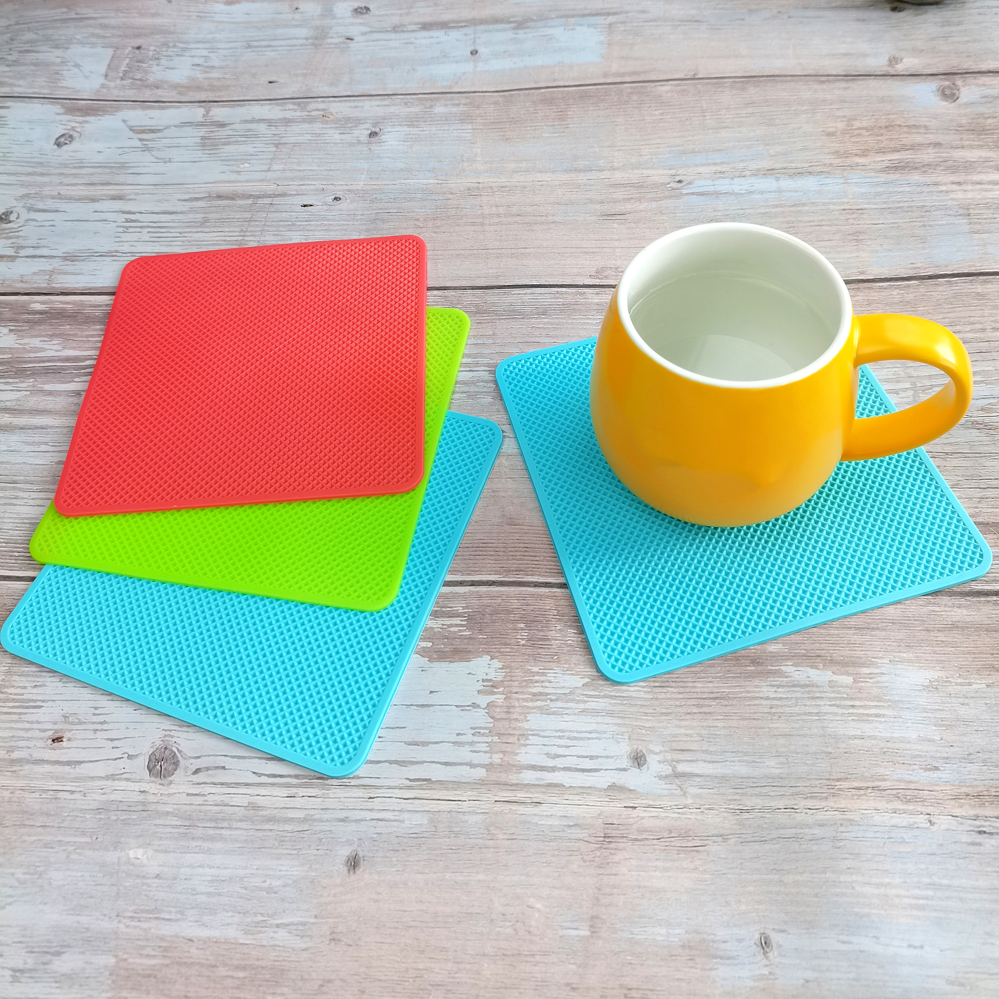 Otstar 4pcs Jar Opener Gripper Pads for Weak Hands Senior with Arthritis, No-slip Multi-Purpose Silicone Rubber Jar Lid Openers - 图片 6