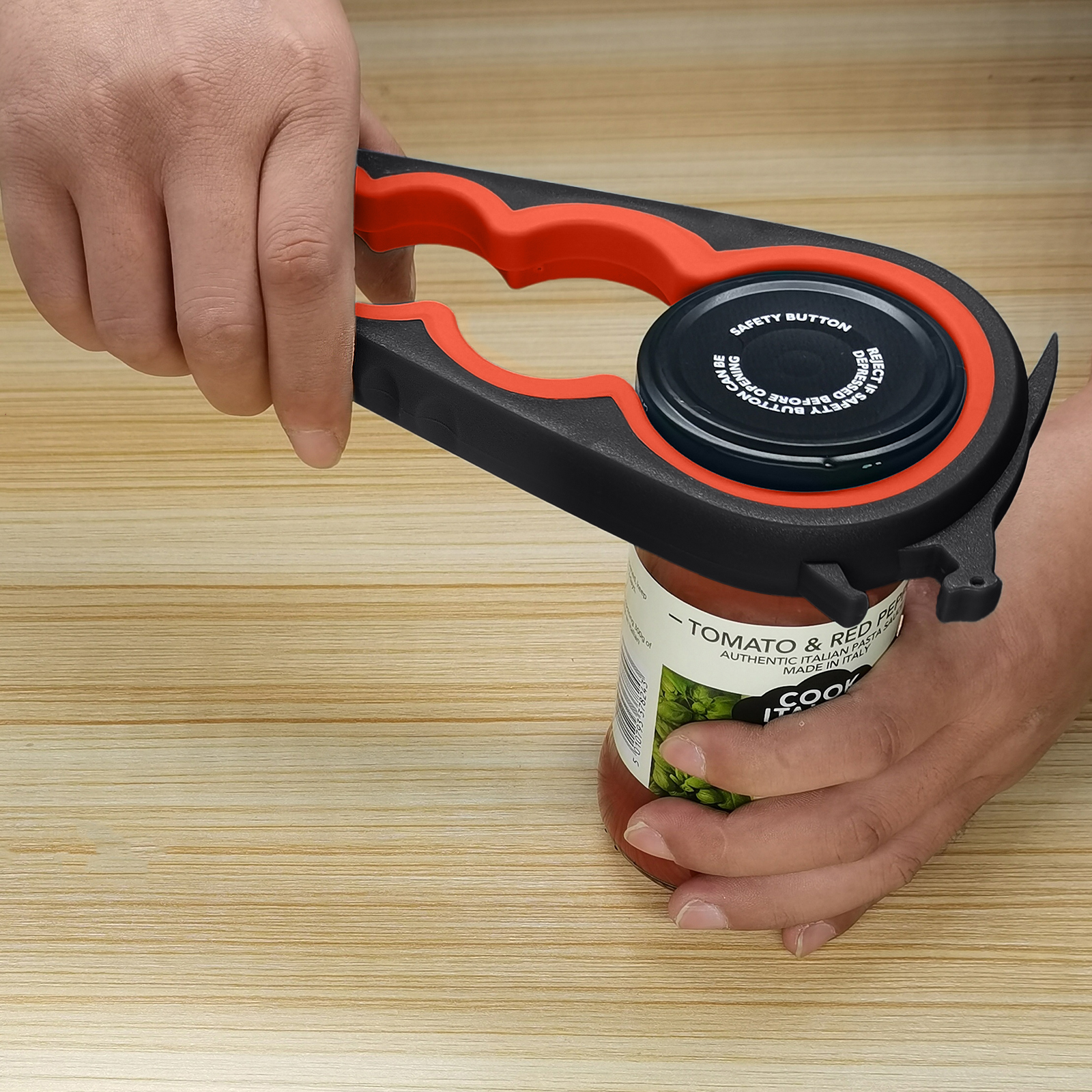 Otstar Jar Opener Bottle Opener and Ring Pull Can Opener for Weak Hands Arthritis Hands, Elderly - 图片 4