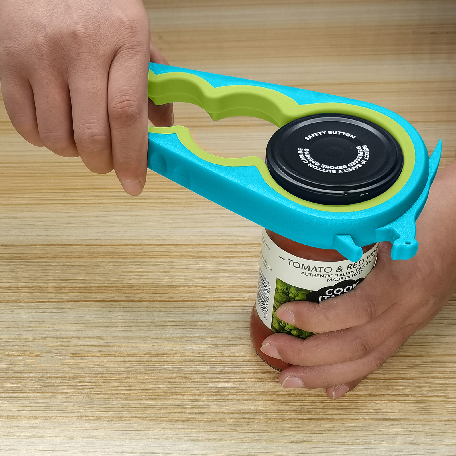 Otstar Jar Opener Bottle Opener and Ring Pull Can Opener for Weak Hands Arthritis Hands, Elderly (复制) - 图片 3